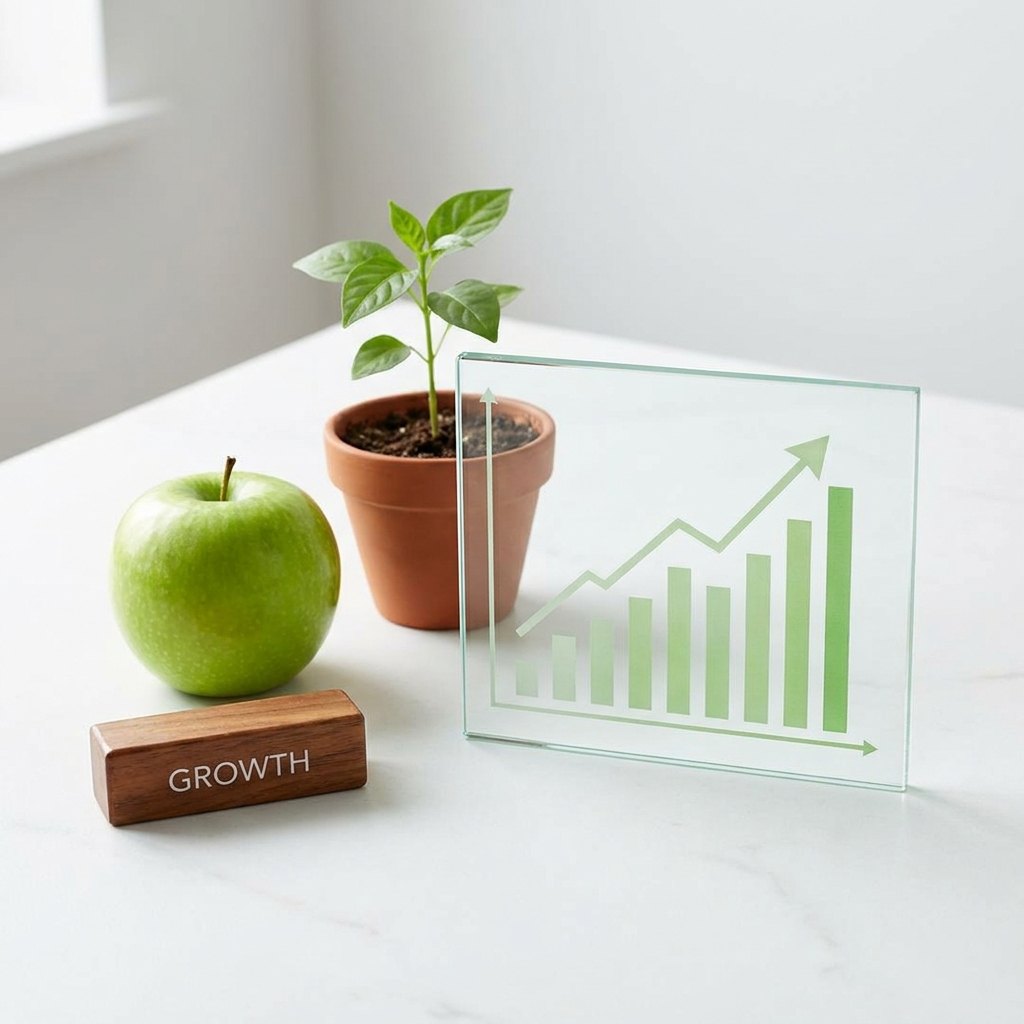 Healthy financial growth